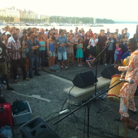 Ecoutes Au Vert / Genève / Aventures sonores au grand air! / ECOUTES AU VERT aux BAINS DES PAQUIS: BKO QUINTET Concert Tradi-Moderne du Mali + COBEIA (Ecoutes au vert) / 40468680